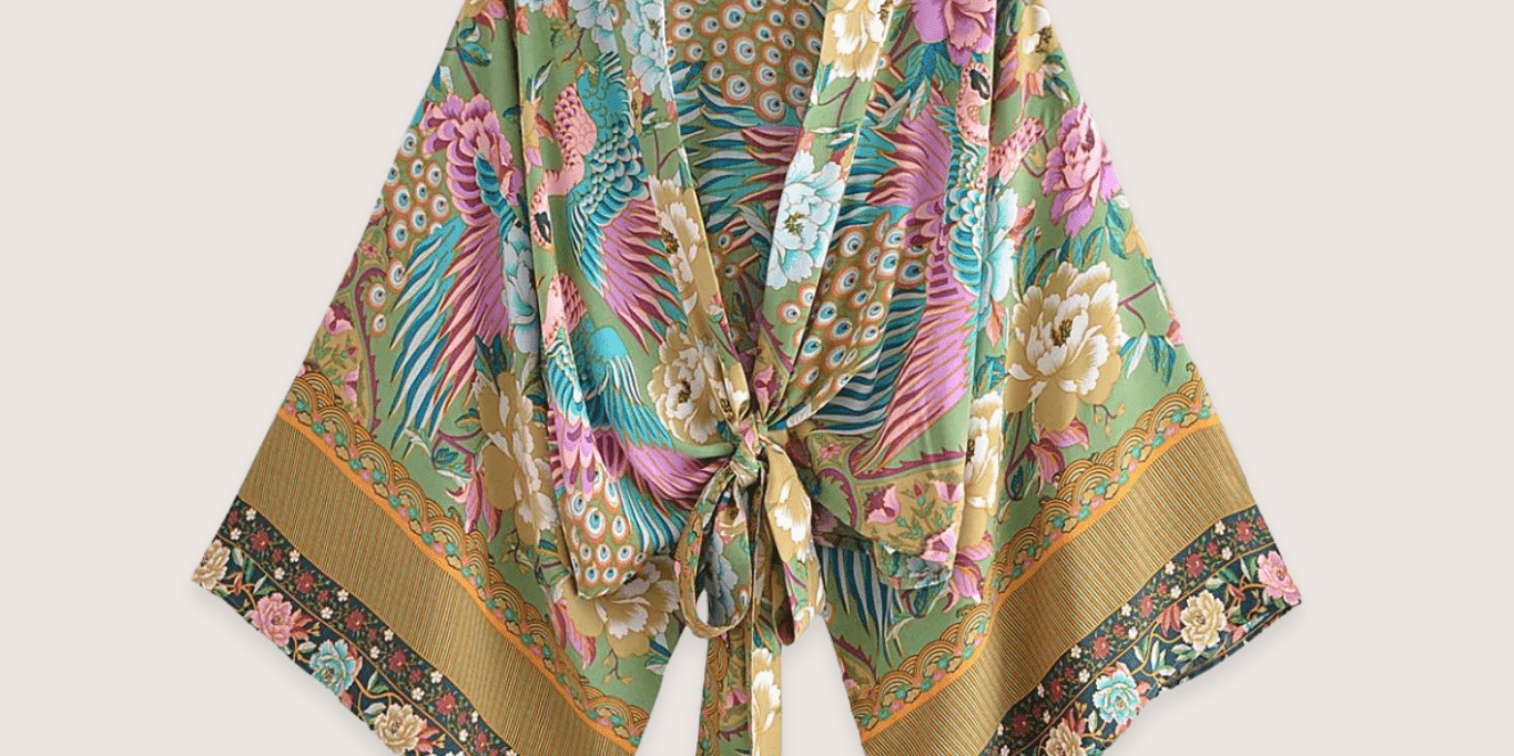 Kimono court femme