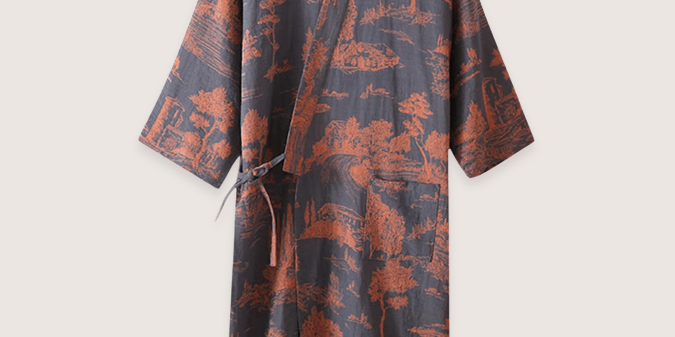 Peignoir kimono femme