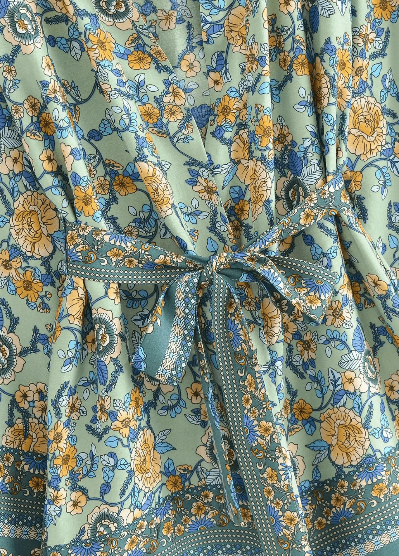 DONE Fitshinling Print Vintage Women Kimono Bohemian Beach Cover-Ups Swimwears With Sashes Holiday Summer Cardigan Holiday Outfits DONE Fitshinling Print Vintage Women Kimono Bohemian Beach Cover-Ups Swimwears With Sashes Holiday Summer Cardigan Holiday Outfits
