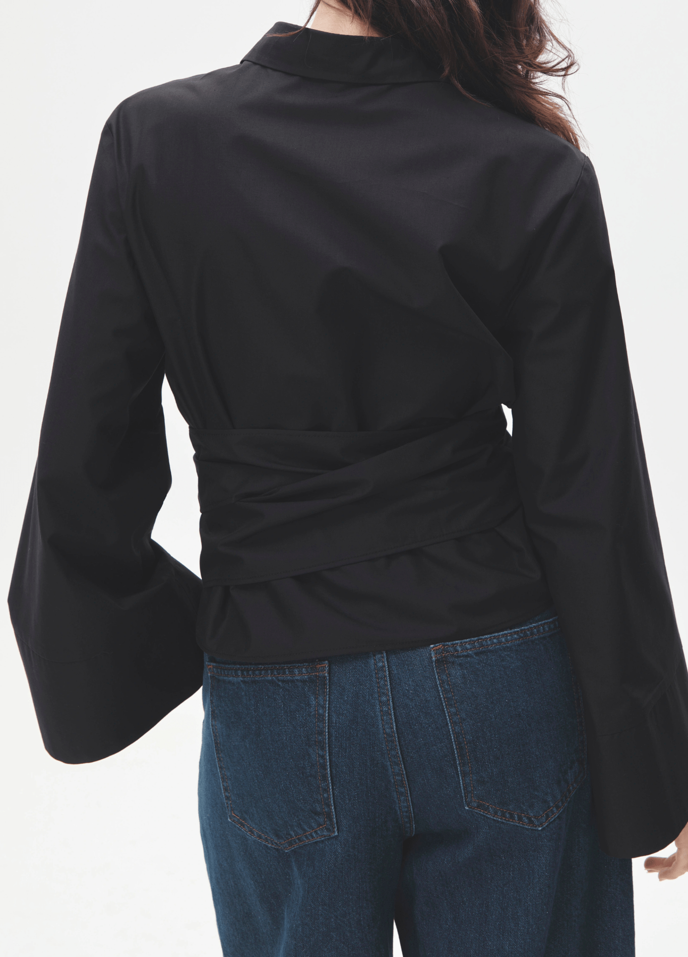 Kimono court noir | Cache-coeur Kimono court noir | Cache-coeur