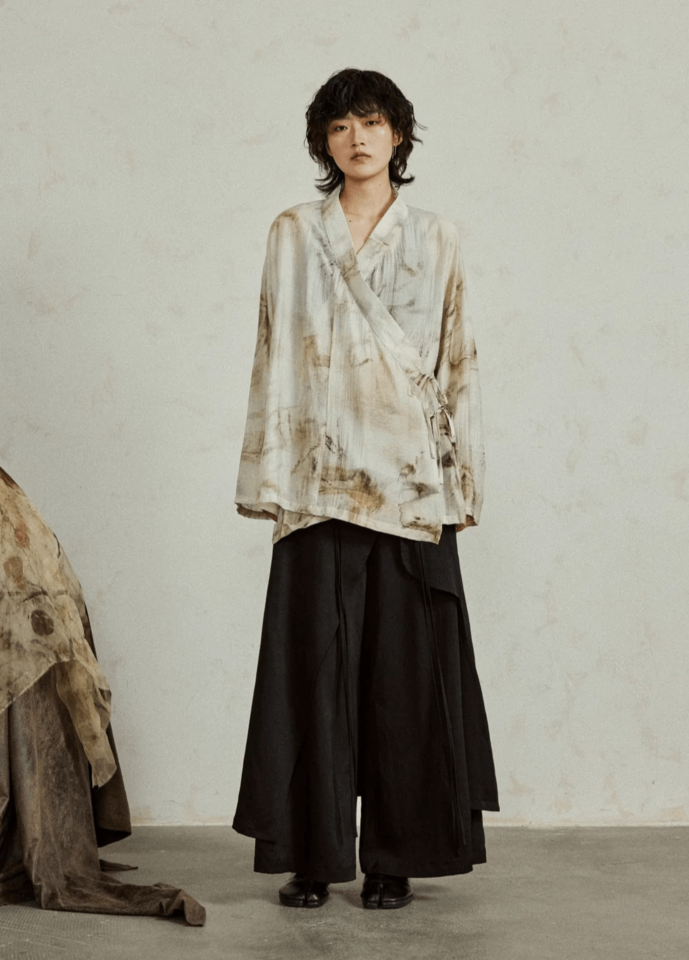Kimono court | Sumi-e Kimono court | Sumi-e