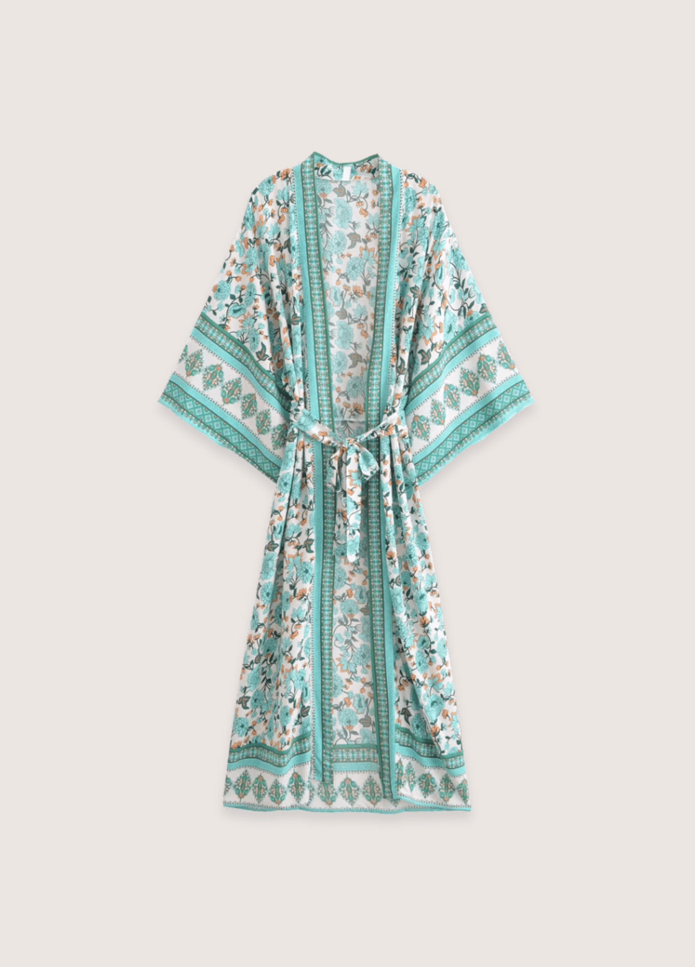 Kimono long | Calanque Bleue Kimono long | Calanque Bleue vert / S