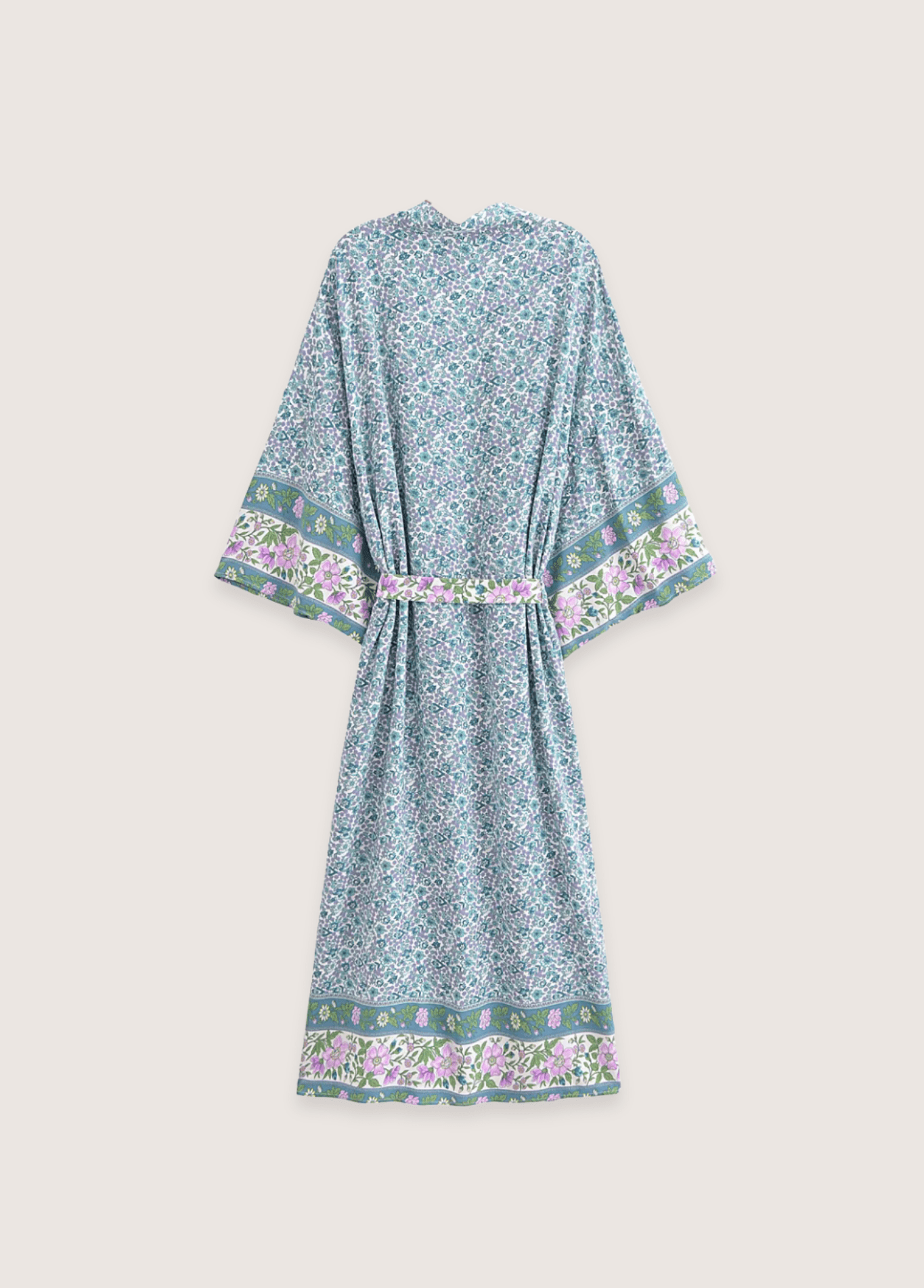 Kimono long | Floral Turquoise Kimono long | Floral Turquoise