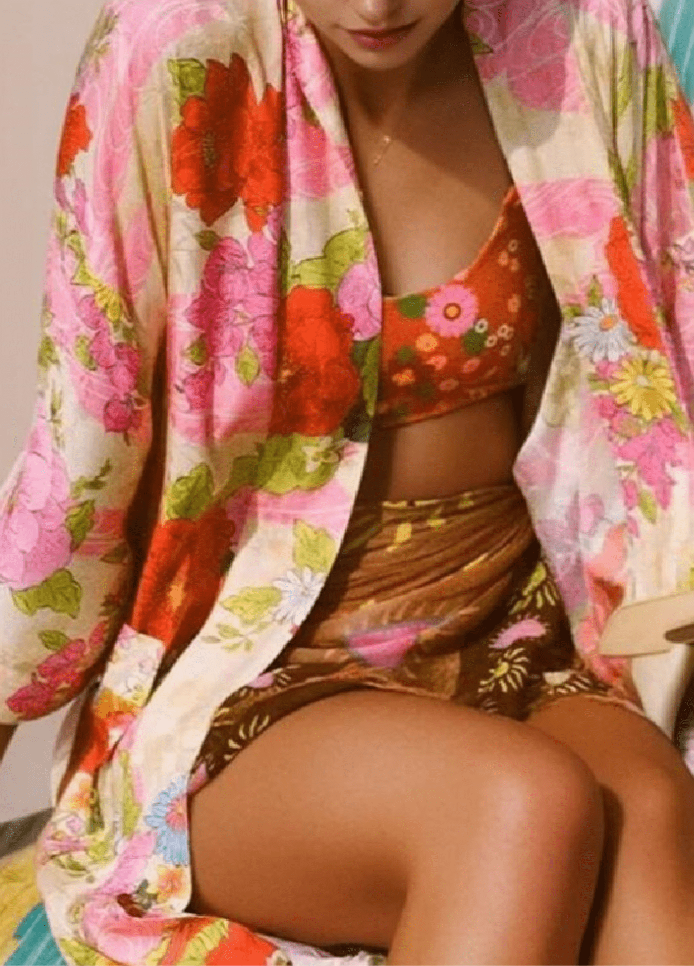 Kimono long | Pivoine Kimono long | Pivoine