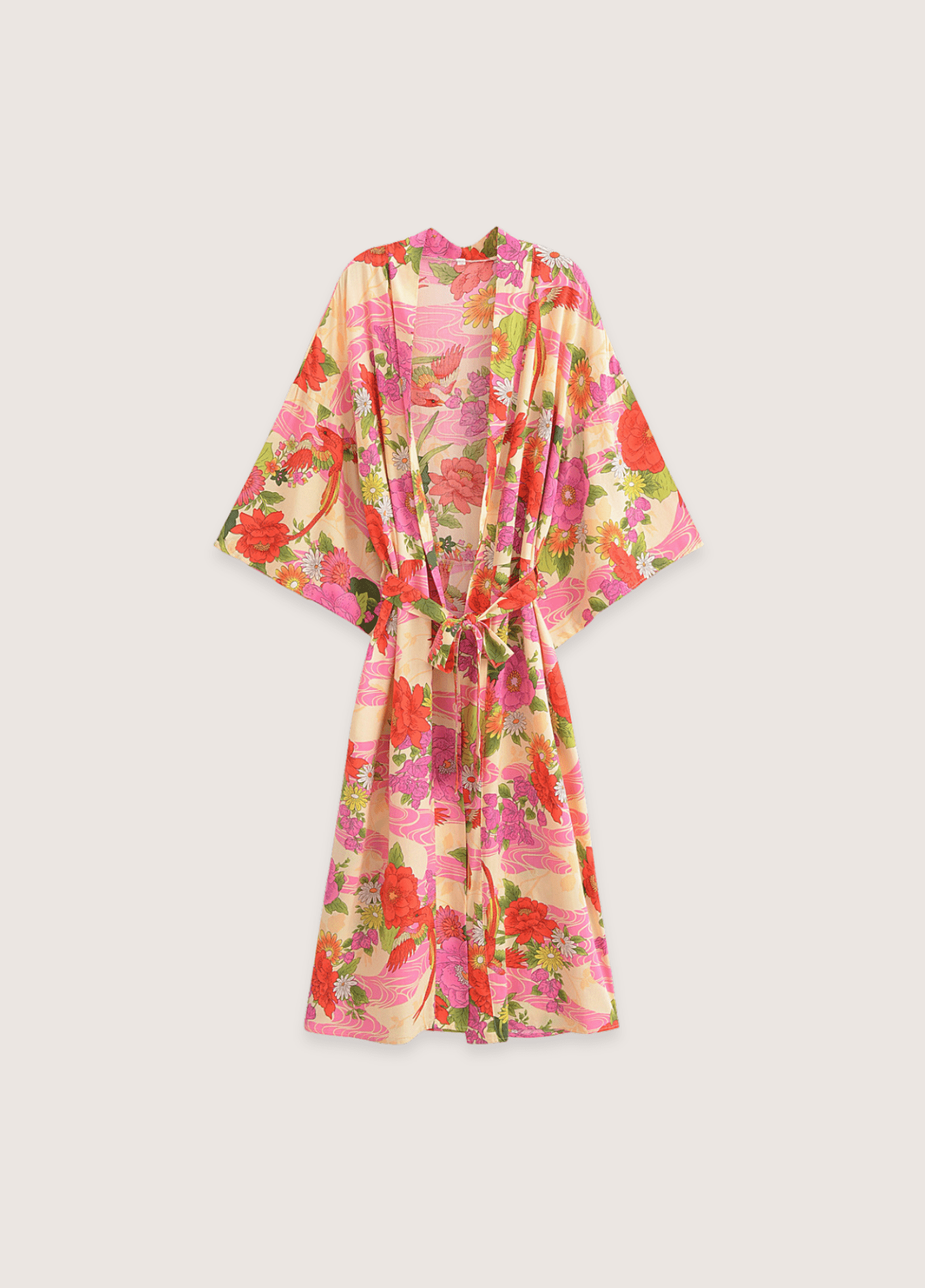 Kimono long | Pivoine Kimono long | Pivoine rose / S