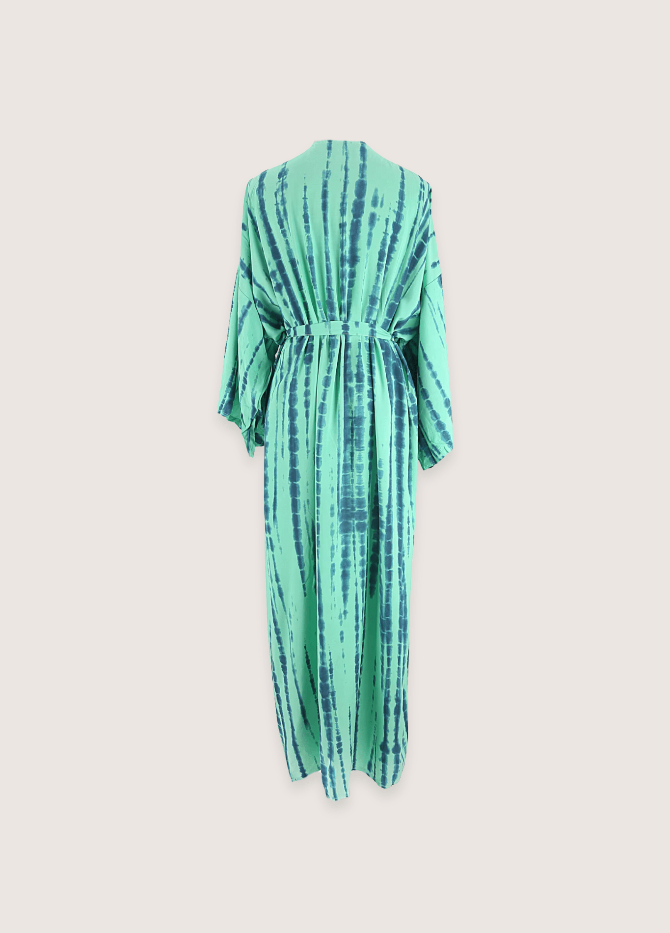 Kimono long vert menthe à imprimé Tie Dye Kimono long vert menthe à imprimé Tie Dye vert / unique