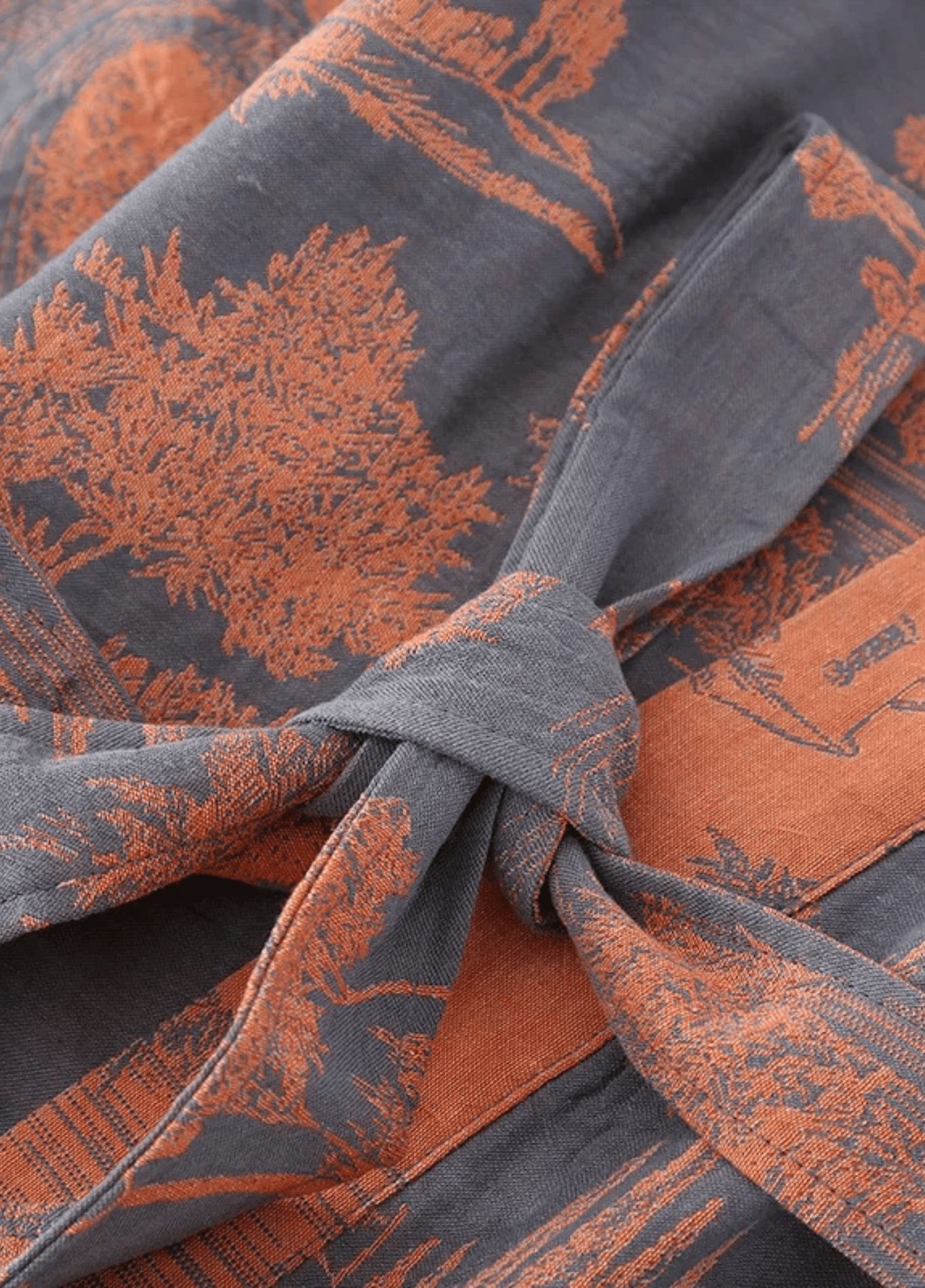 Peignoir kimono bleu femme | Ukiyo Peignoir kimono bleu femme | Ukiyo