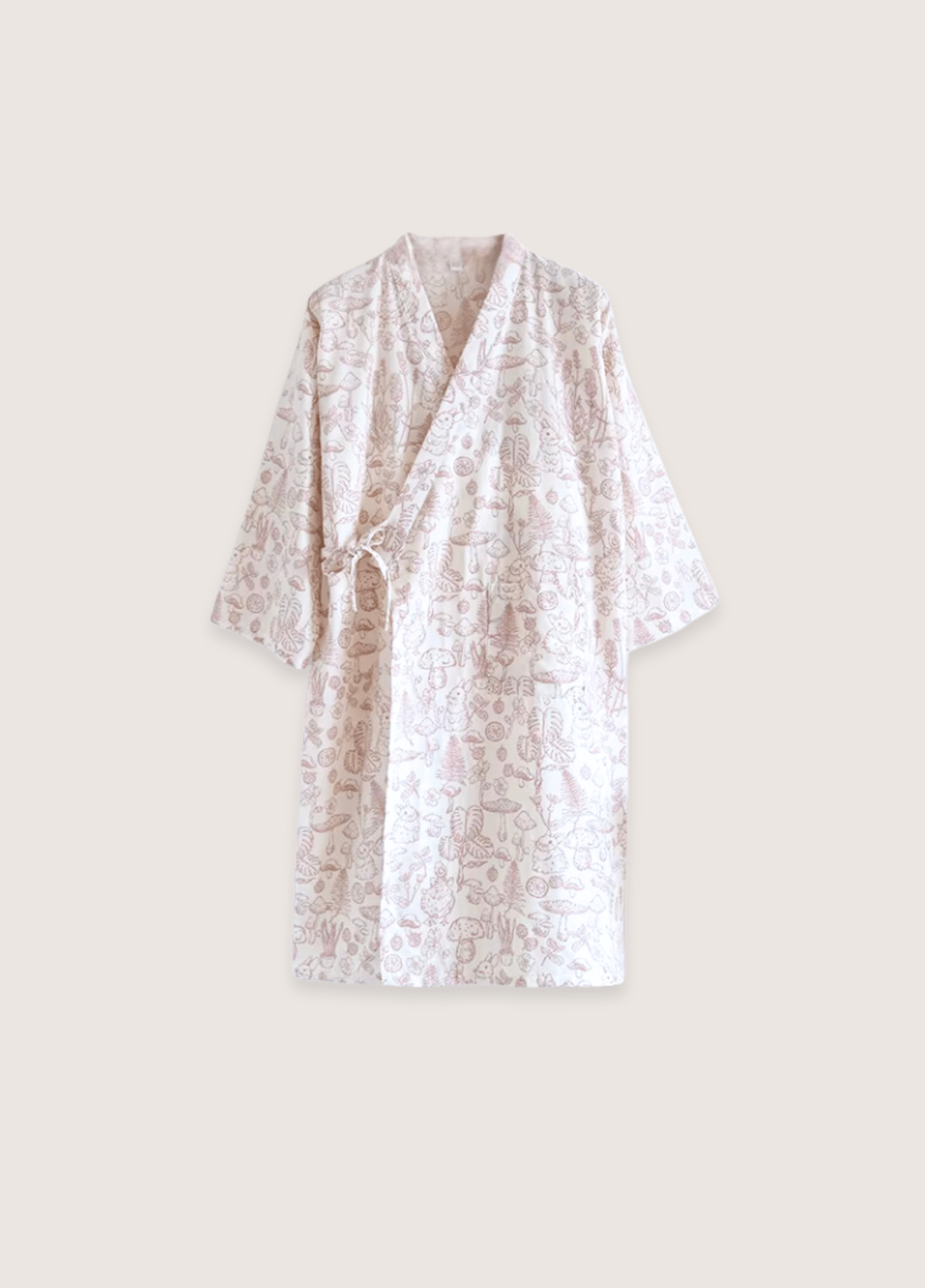 Peignoir kimono femme | Home Peignoir kimono femme | Home rose / M
