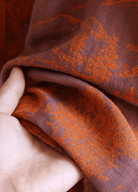 Peignoir kimono orange femme | Ukiyo Peignoir kimono orange femme | Ukiyo