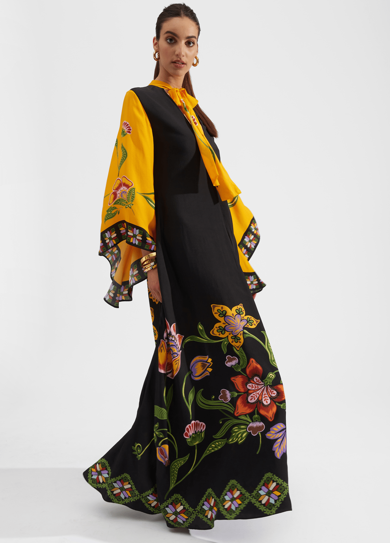 Robe kimono | Floraison