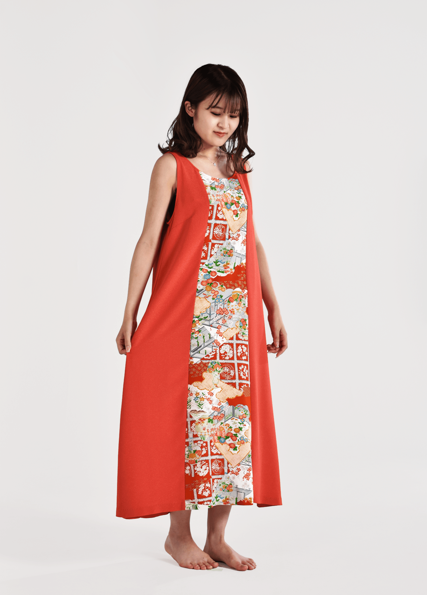 Robe kimono soie | Kodai Gara Robe kimono soie | Kodai Gara