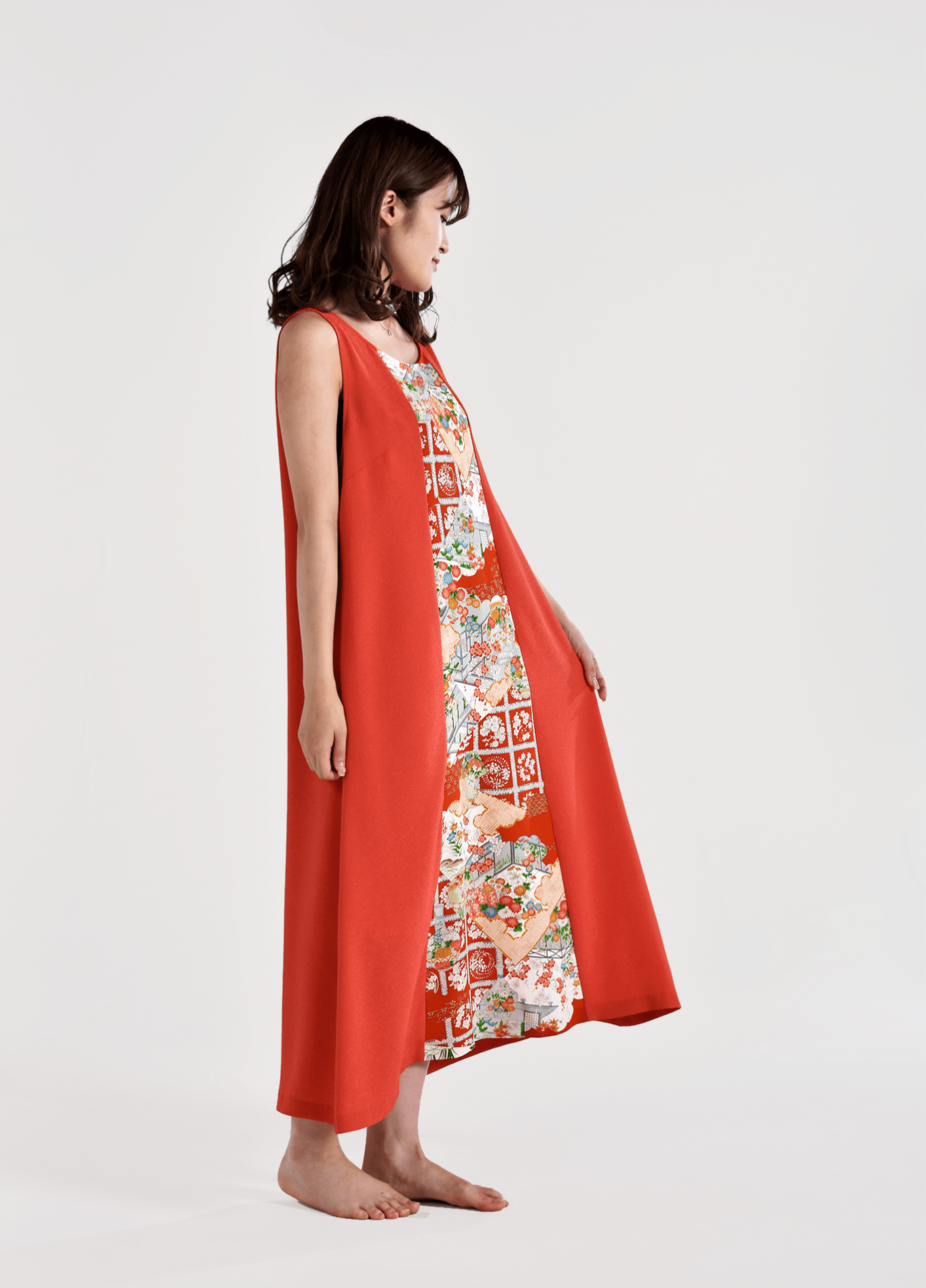 Robe kimono soie | Kodai Gara Robe kimono soie | Kodai Gara