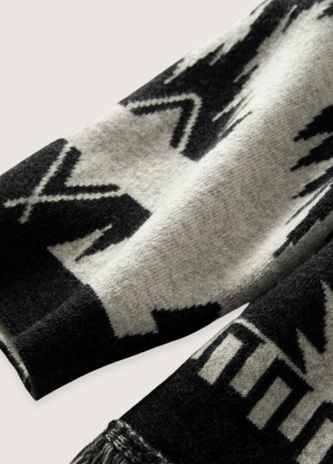 Veste kimono | Aztèques Veste kimono | Aztèques noir / unique