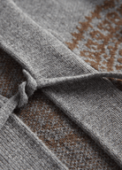 Veste kimono grise | Motifs Paisley Veste kimono grise | Motifs Paisley