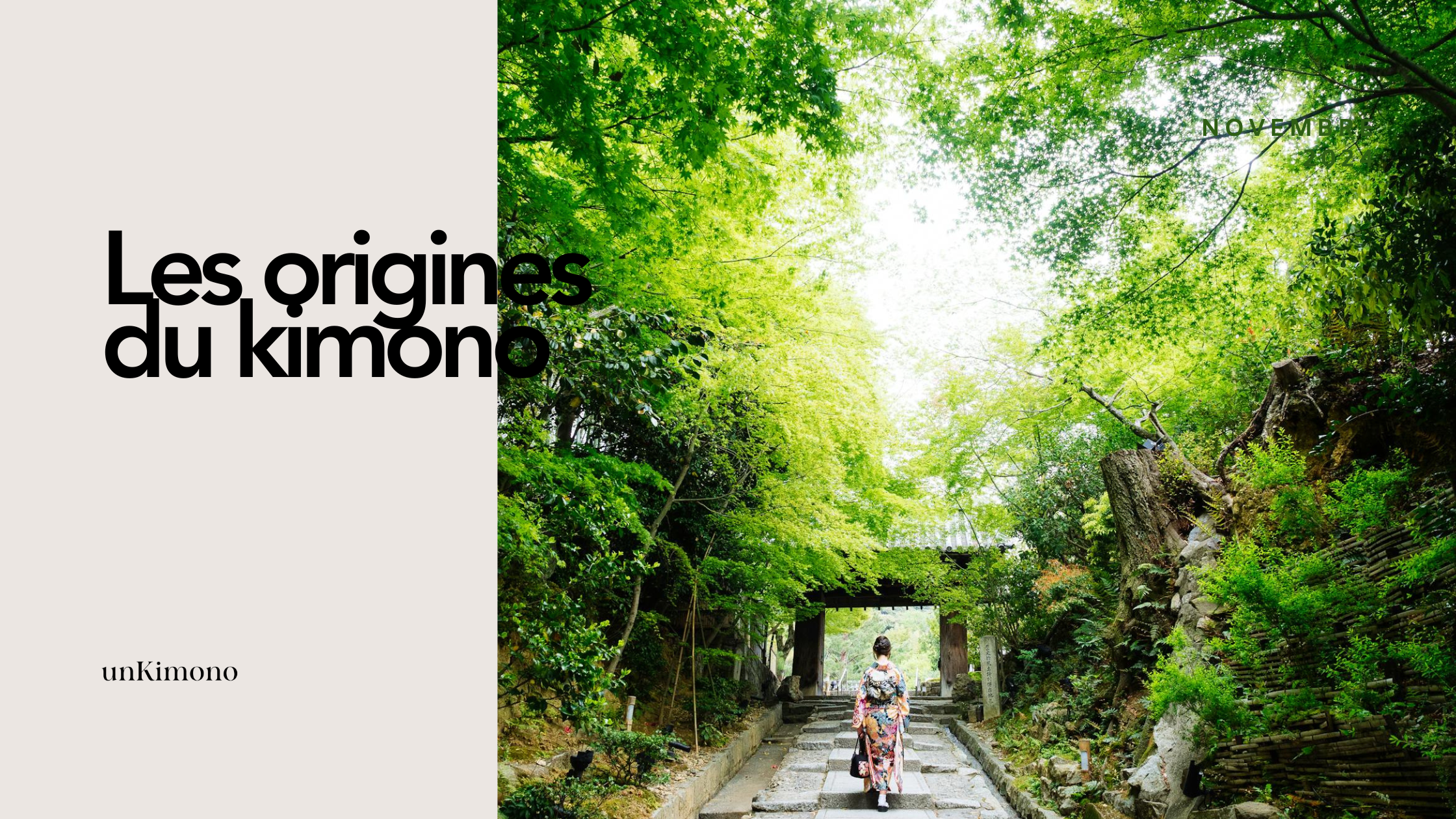 Les origines du kimono