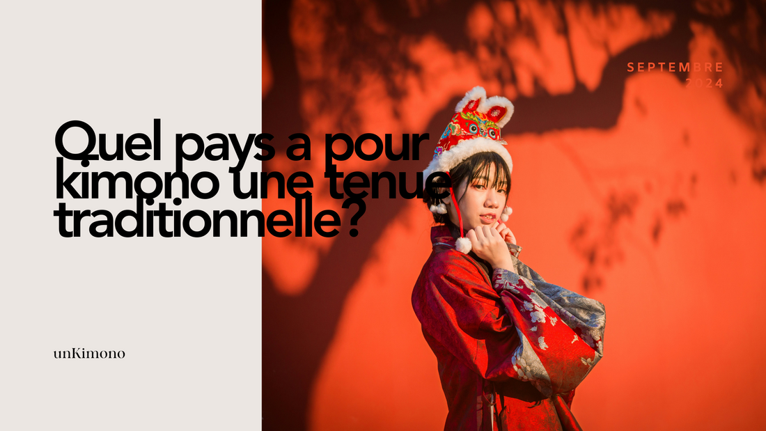 Quel pays a pour kimono une tenue traditionnelle?