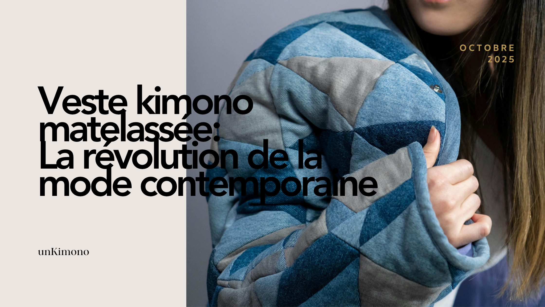 Veste kimono matelassée: La révolution de la mode contemporaine