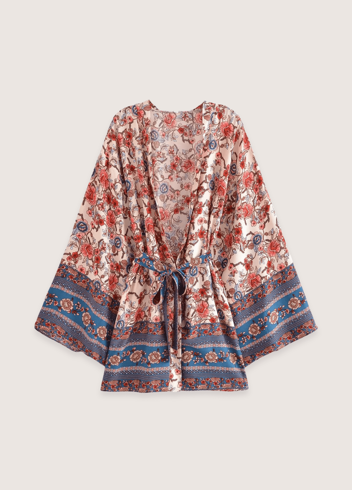DONE Fitshinling Print Vintage Women Kimono Bohemian Beach Cover-Ups Swimwears With Sashes Holiday Summer Cardigan Holiday Outfits DONE Fitshinling Print Vintage Women Kimono Bohemian Beach Cover-Ups Swimwears With Sashes Holiday Summer Cardigan Holiday Outfits apricot / S