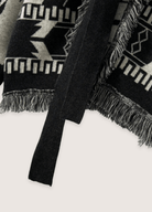 DONE Luxury Women Vintage Tassels Cardigan 100% Cashmere Knit Jacquard Sweater Coat Autumn Winter High Quality Female Clothing Tops DONE Luxury Women Vintage Tassels Cardigan 100% Cashmere Knit Jacquard Sweater Coat Autumn Winter High Quality Female Clothing Tops black / One Size