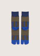 DONE Soft Combed Cotton Women's Two Toe Socks Fashion Retro Striped Color Matching Harajuku Japanese Sandals Tabi Socks Autumn Winter DONE Soft Combed Cotton Women's Two Toe Socks Fashion Retro Striped Color Matching Harajuku Japanese Sandals Tabi Socks Autumn Winter Tabi Blue / Size 35-40 / CHINA