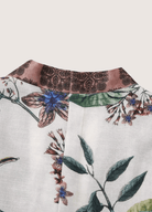 DONE Y2K TRAF fashion printed panty suit female V-neck lace-up top+high waist wide-leg pants loose two-piece 2024 new DONE Y2K TRAF fashion printed panty suit female V-neck lace-up top+high waist wide-leg pants loose two-piece 2024 new