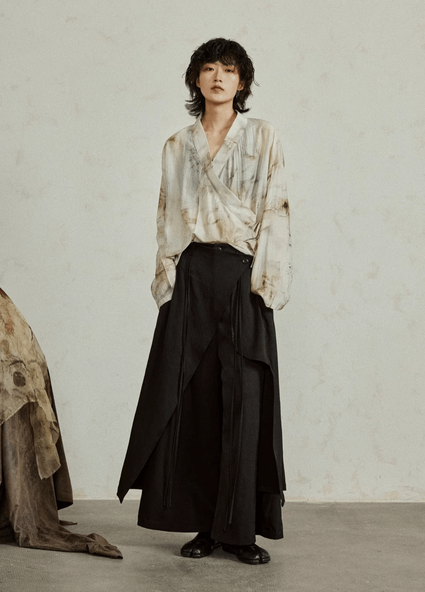 Kimono court | Sumi-e Kimono court | Sumi-e beige / M