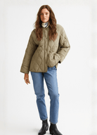 Kimono élégance beige | La Veste Matelassée Ultime Kimono élégance beige | La Veste Matelassée Ultime beige / S