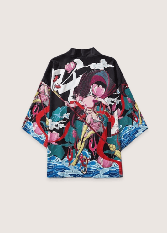 Kimono Femme Samurai | Édition Prestige noir / S