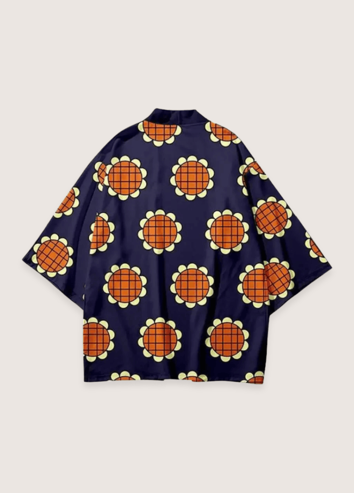 Kimono japonais | Himawari Kimono japonais | Himawari bleu marine / S