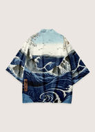 Kimono japonais | Kanagawa Kimono japonais | Kanagawa bleu / M
