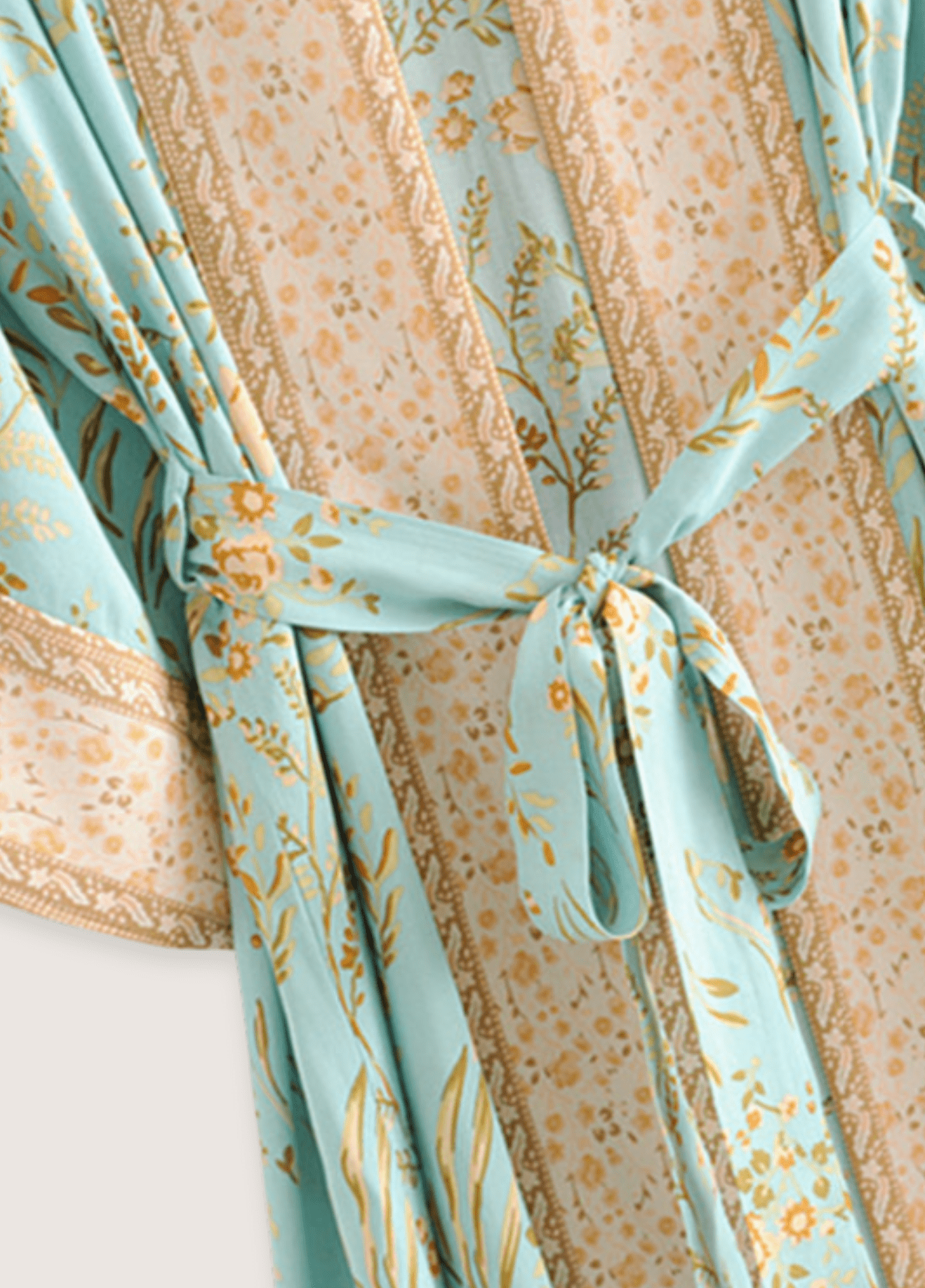 Kimono long bleu | Daisy Bohème Kimono long bleu | Daisy Bohème