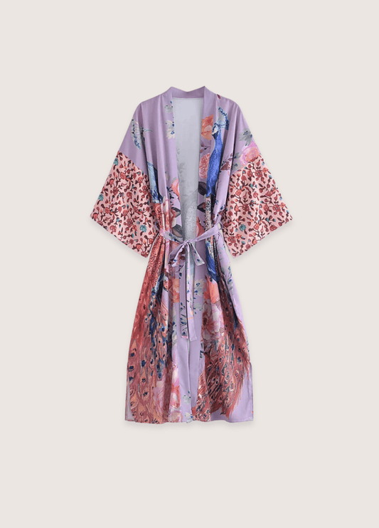 Kimono long | Murasaki Kimono long | Murasaki violet / unique