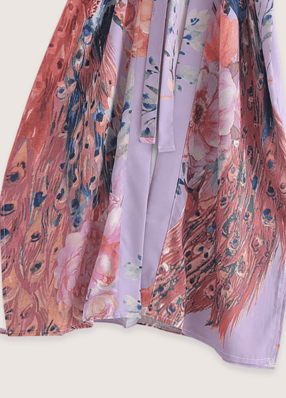 Kimono long | Murasaki Kimono long | Murasaki violet / unique