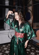 Kimono long soie | Kinryū Kimono long soie | Kinryū