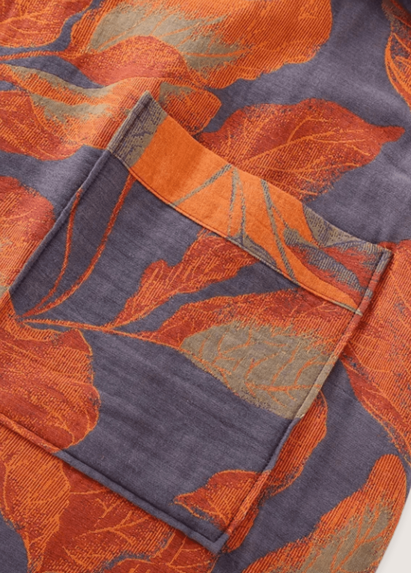 Peignoir kimono | Automne Bloom Peignoir kimono | Automne Bloom bleu / unique