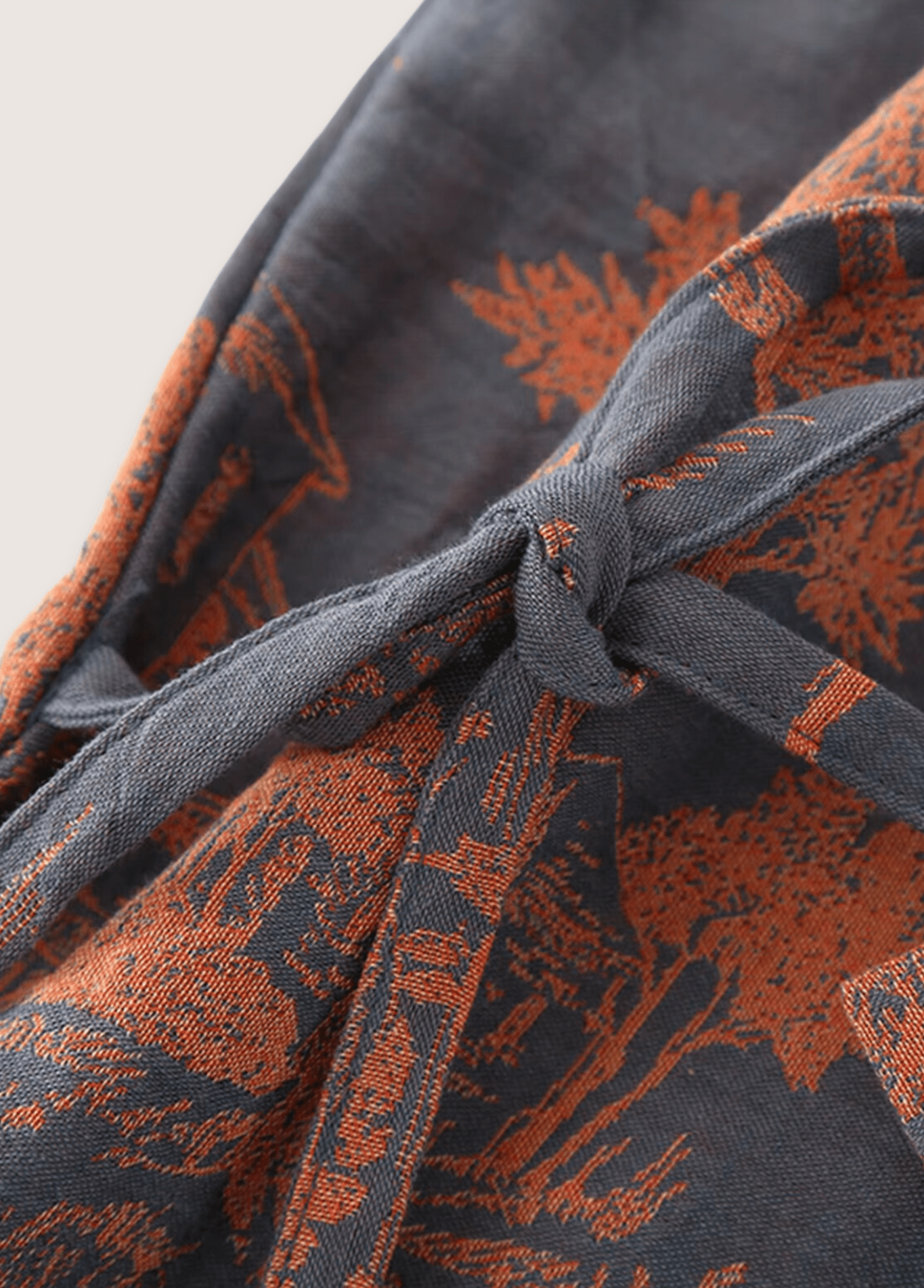 Peignoir kimono bleu homme | Ukiyo Peignoir kimono bleu homme | Ukiyo