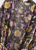 READY Vintage Multi Floral Print Women Bohemian Kimono Beachwear Batwing Sleeves Rayon Robe Beach Boho Bikini Cover-ups READY Vintage Multi Floral Print Women Bohemian Kimono Beachwear Batwing Sleeves Rayon Robe Beach Boho Bikini Cover-ups