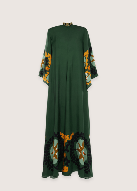 Robe kimono | Émeraude vert / S