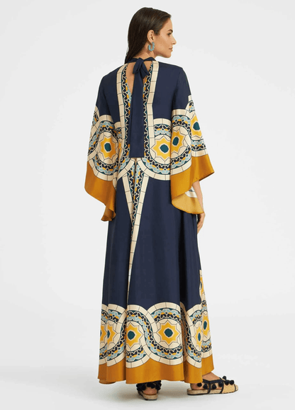 Robe kimono | Méditerranée