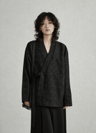Veste kimono femme | Muji Veste kimono femme | Muji noir / M
