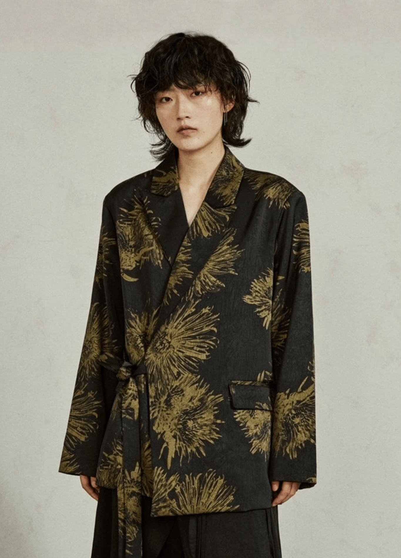 Veste kimono | Kinbana Veste kimono | Kinbana noir / M