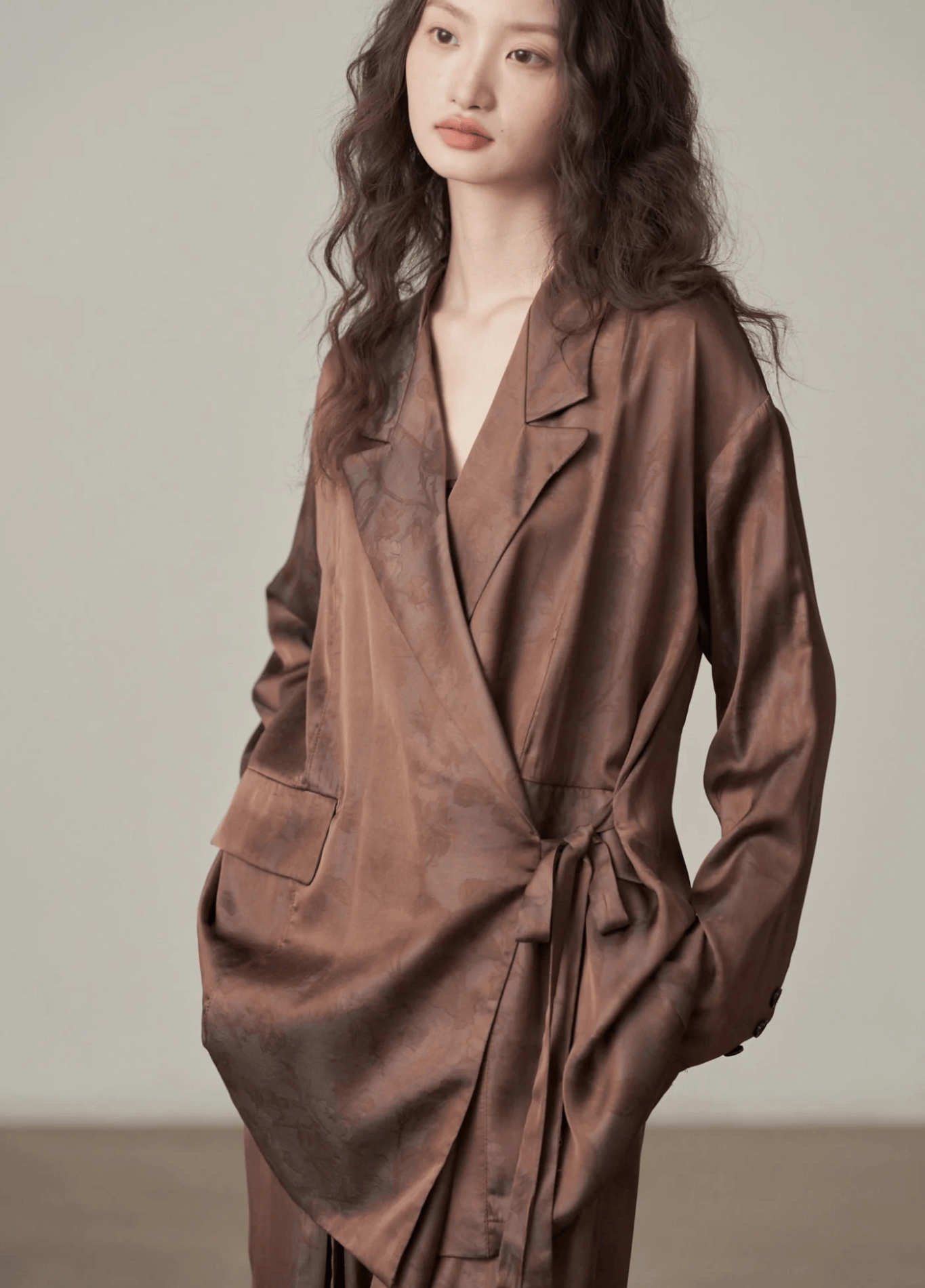 Veste kimono | Kogecha Veste kimono | Kogecha marron / unique