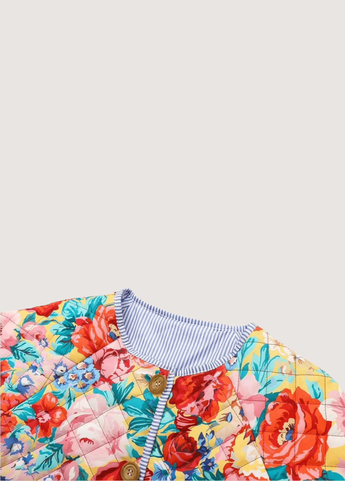 Veste kimono matelassée | Explosion Florale