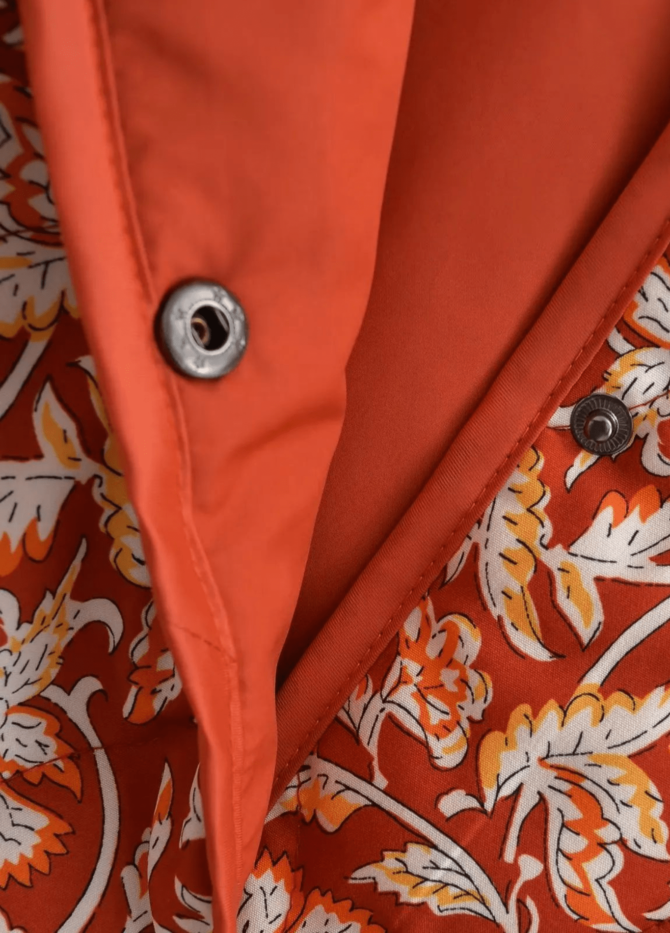 Veste kimono matelassée | Floral Terracotta Veste kimono matelassée | Floral Terracotta