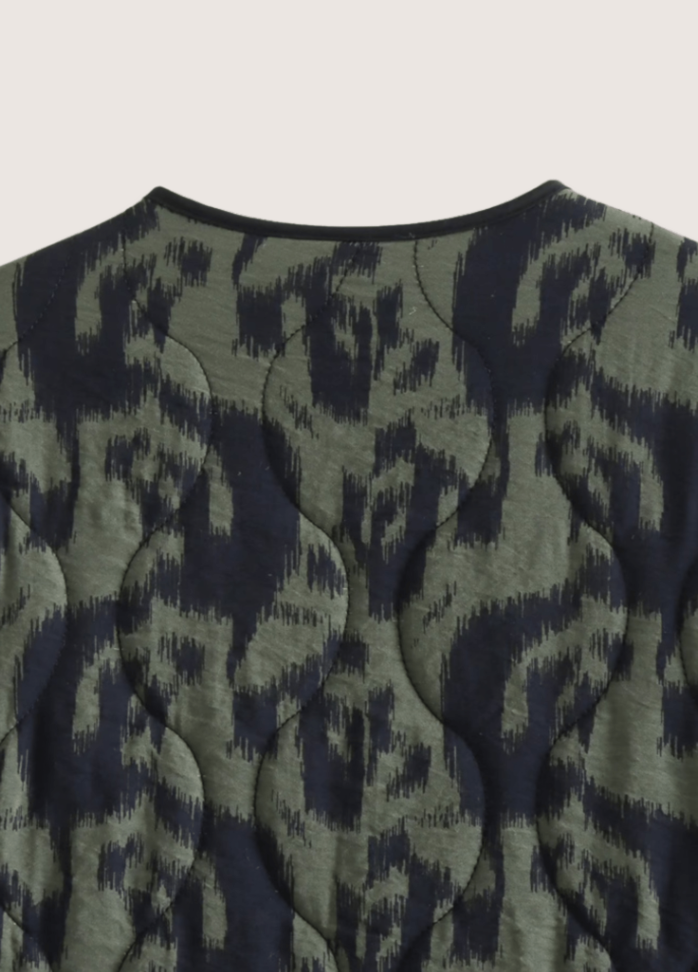 Veste kimono vert olive | Ikat Veste kimono vert olive | Ikat