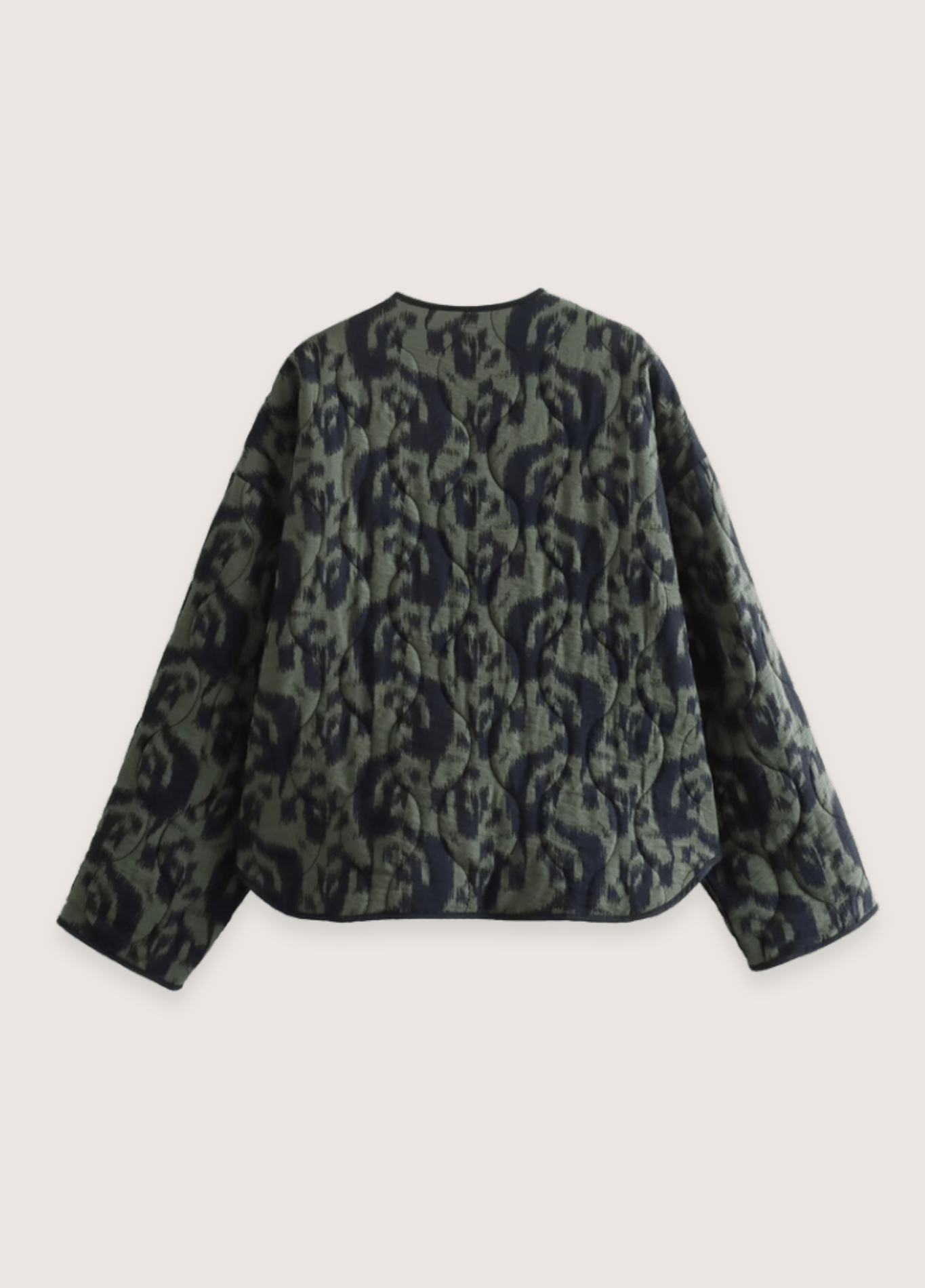 Veste kimono vert olive | Ikat Veste kimono vert olive | Ikat